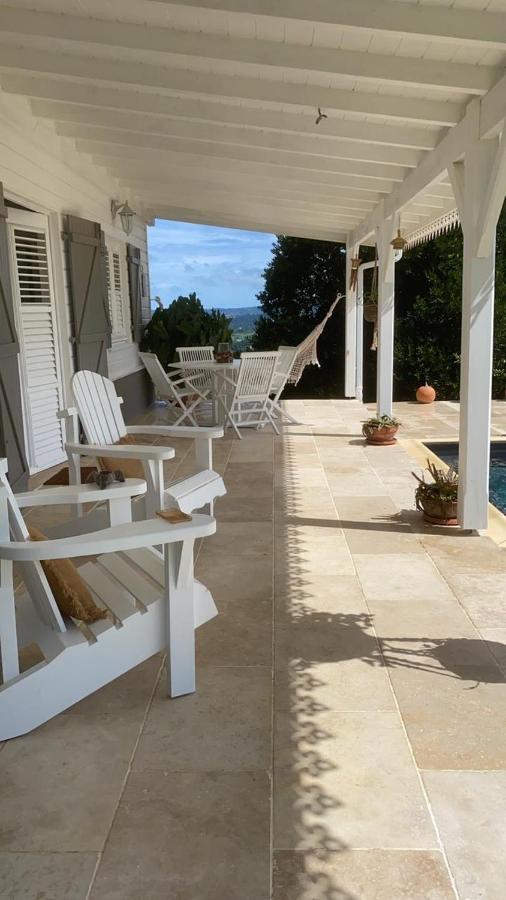 Villa 1 de standing 80m2 avec piscine et vue imprenable sur la mer et sur la campagne Riviere-Salee Extérieur photo